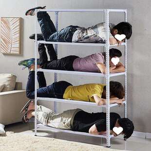 货架分隔板储物架家用多层置物架展示架市快递货物架库房阳台厨房