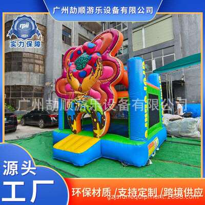 充气城堡户外摆摊大充气城堡滑梯jumpingcastle淘气堡充气家用