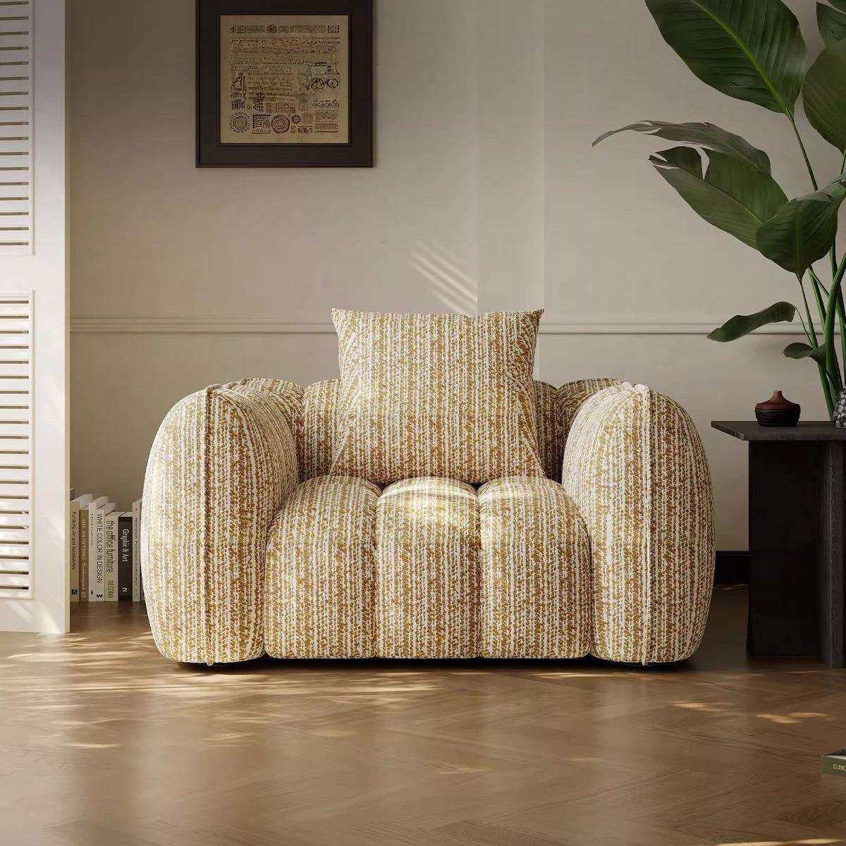 新款南瓜沙发复古风客厅创意单人沙发棉麻布艺沙发现代简约沙发椅,农机/农具/农膜,其它农用工具,淘宝优惠券,粉丝福利购,淘宝优惠卷