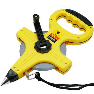 KATA锴达架式钢卷尺架尺100m钢尺米尺手持盘尺50米