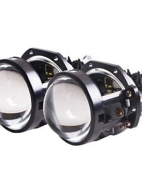 三为车灯SANVI2寸LED双光透镜大灯35W6000K汽车大灯改装升级