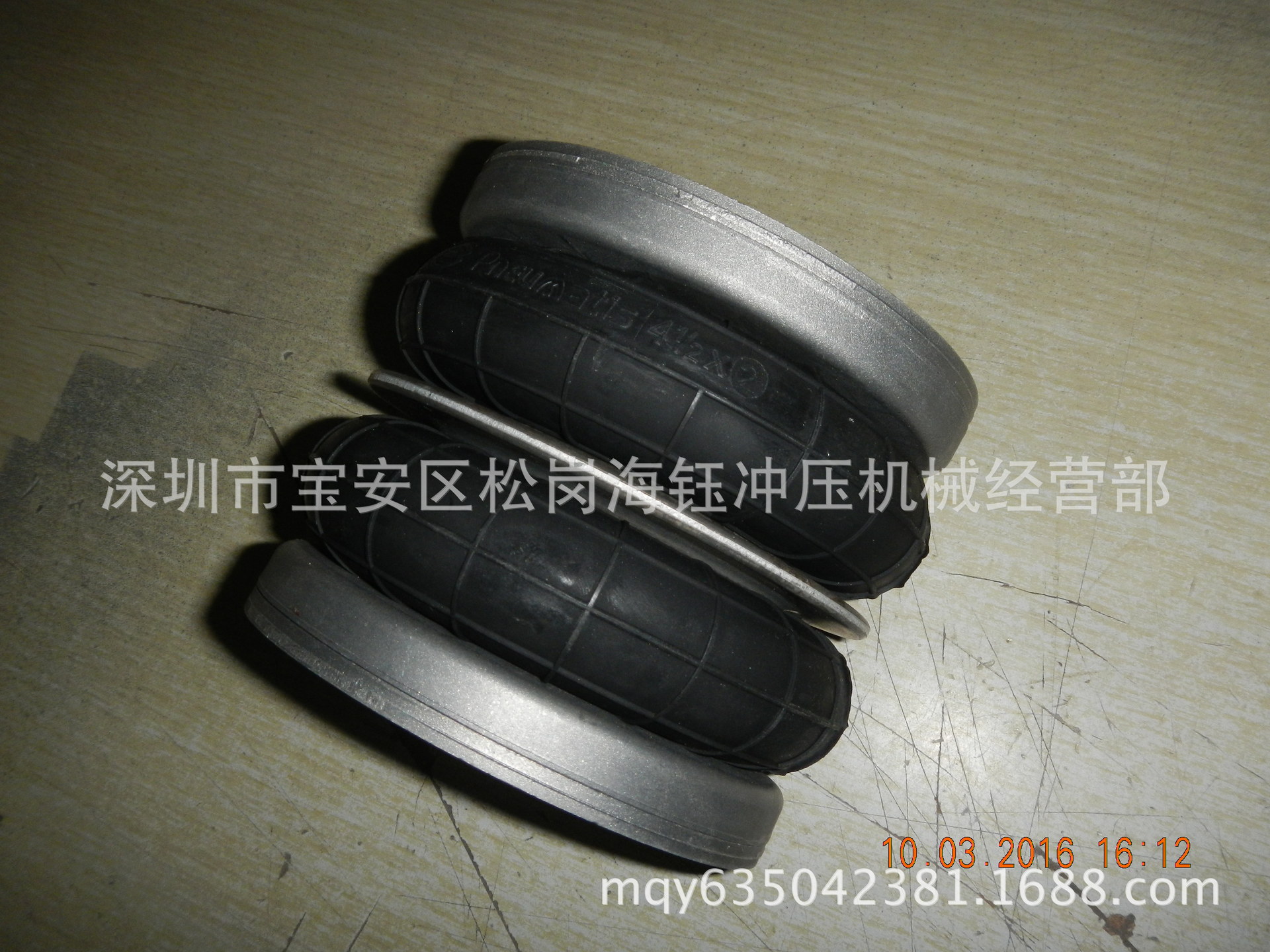空气弹簧,冲床气囊,直径110mm气囊4.5*2气垫,冲床模垫气囊深圳现