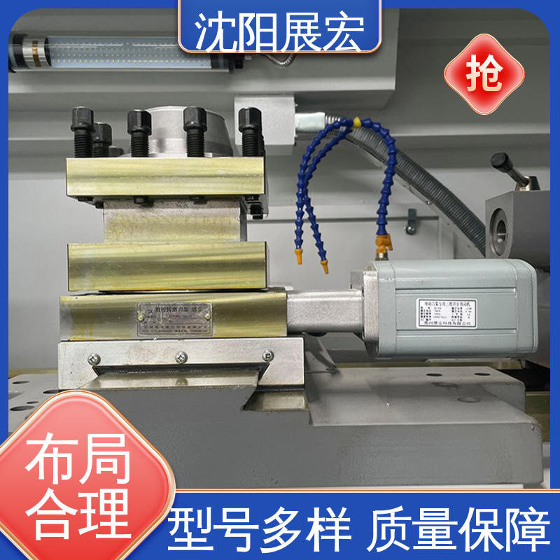 沈阳展宏数控车厂家现货供应HTC5510斜轨排刀机带Y轴车铣复合机