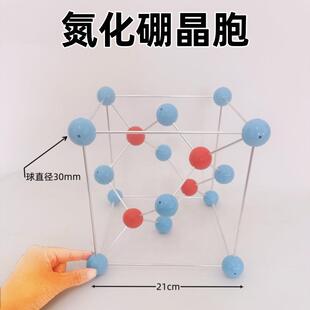 氮化硼晶胞模型