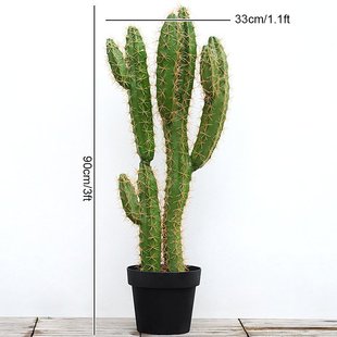 北欧仿真仙人柱大型景观盆栽家居落地造景绿植仿真多肉仙人掌摆件