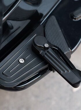 适用于Vespa改装 LX125 xS125 拨珠脚踏 无损直上无需拆壳黑色银