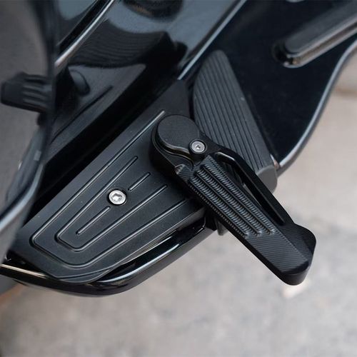 适用于Vespa改装 LX125 xS125 拨珠脚踏 无损直上无需拆壳黑色银