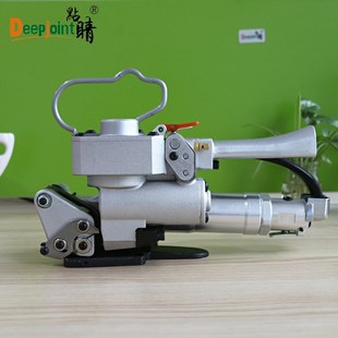 手提式 PP带PET塑钢带气动打包机热熔免D扣全自动捆扎机XQD19