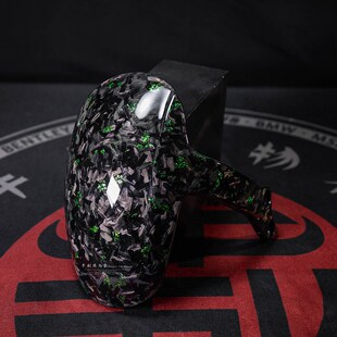 九号E300P原厂挡泥板改装锻造绿箔碳纤维后挡泥板电Z动车后土除