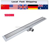 1000MM Stainless Steel Bathroom Long Drain OLinear Sho Floor