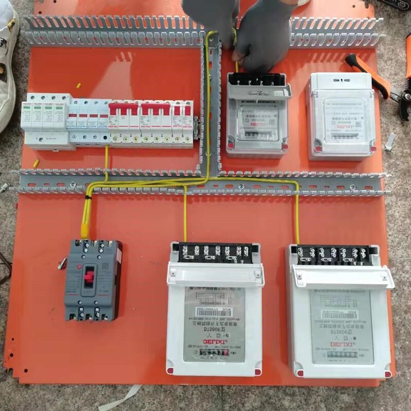 定做低压成套配电箱家用照t明插座强电布线箱开关分线三相电表箱