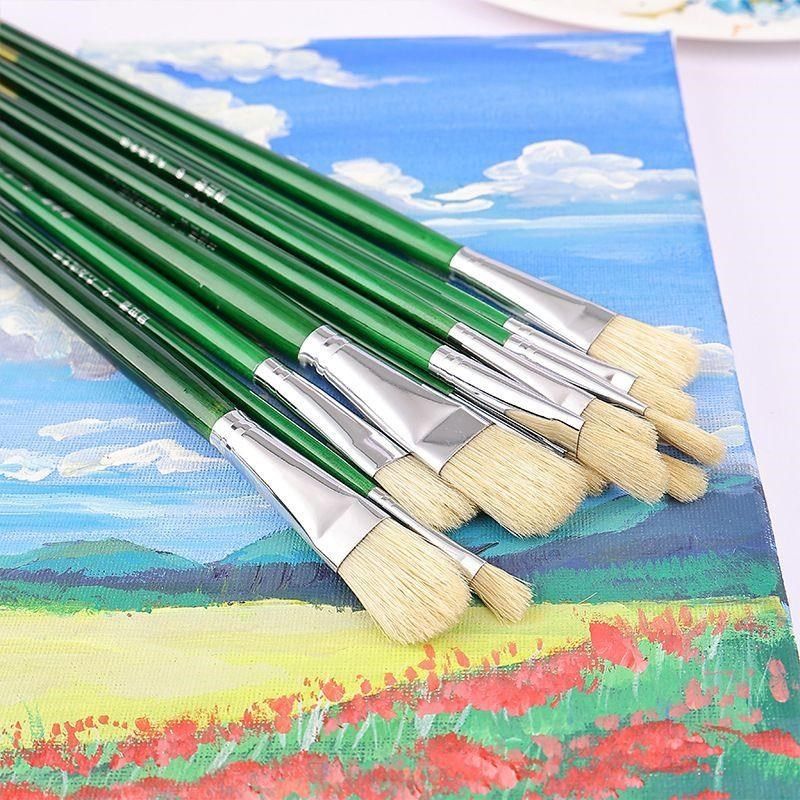 精品猪鬃油画笔水粉o笔果绿油画丙烯颜料画笔水彩狼毫勾线笔,文具电教/文化用品/商务用品,水彩笔,淘宝优惠券,粉丝福利购,淘宝优惠卷