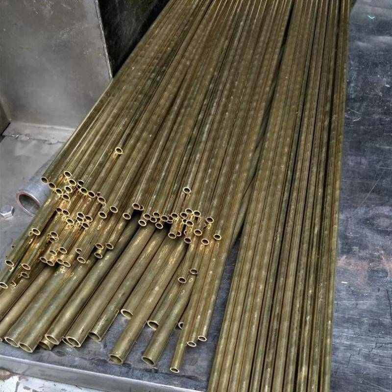 乐子君H62黄铜管毛细黄铜管空心铜棒zGG-68厚壁铜管外50mm内径34m