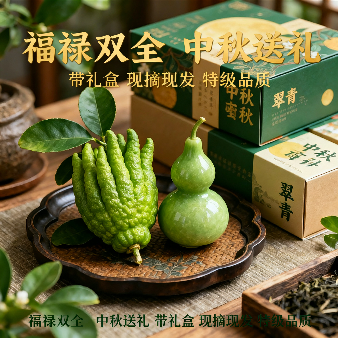 【送礼盒】福禄双全佛手柑鲜果
