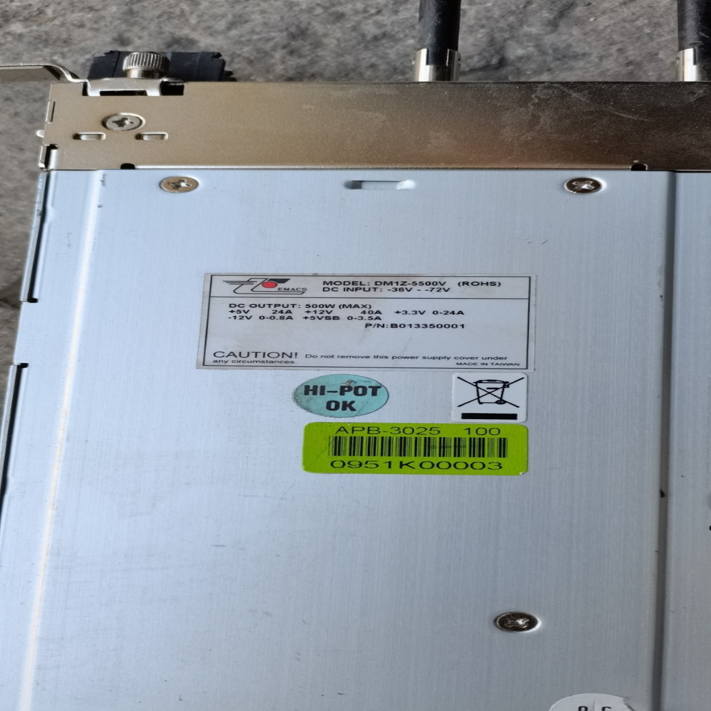 二手拆机的DM1Z-5500V  500W直流电源需要的私【议价】