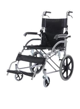 轮椅折叠轻便小型老人旅行简易手推车残疾老年人代步车结实耐用