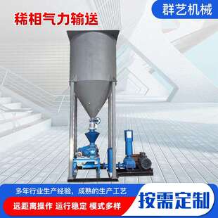 稀相气力输送机风力吸粮机负压吸送机吸料输送机稀相气力输送机