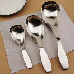 VE奢华304不锈钢汤勺盛粥勺子汤壳304桌面分汤勺汤瓢深汤勺地主勺