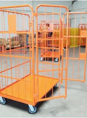 物流台车可折叠笼车快递分拣笼车周转车仓库搬运推车