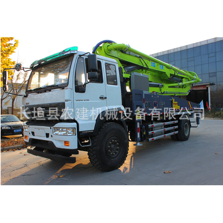 农建小型泵车38米农村270马力臂架稳定动力足