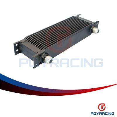 13层英式铝制发动机传动油冷却器黑色PQY7013BK