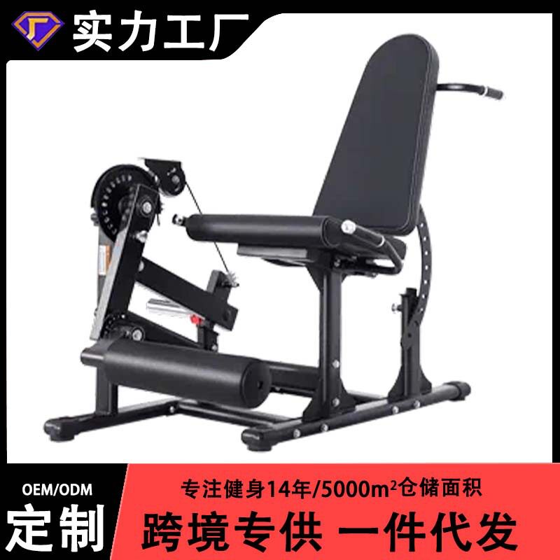 腿部肌肉力量训练器坐姿腿屈伸弯举下肢练腿健身器材股四头臀推机