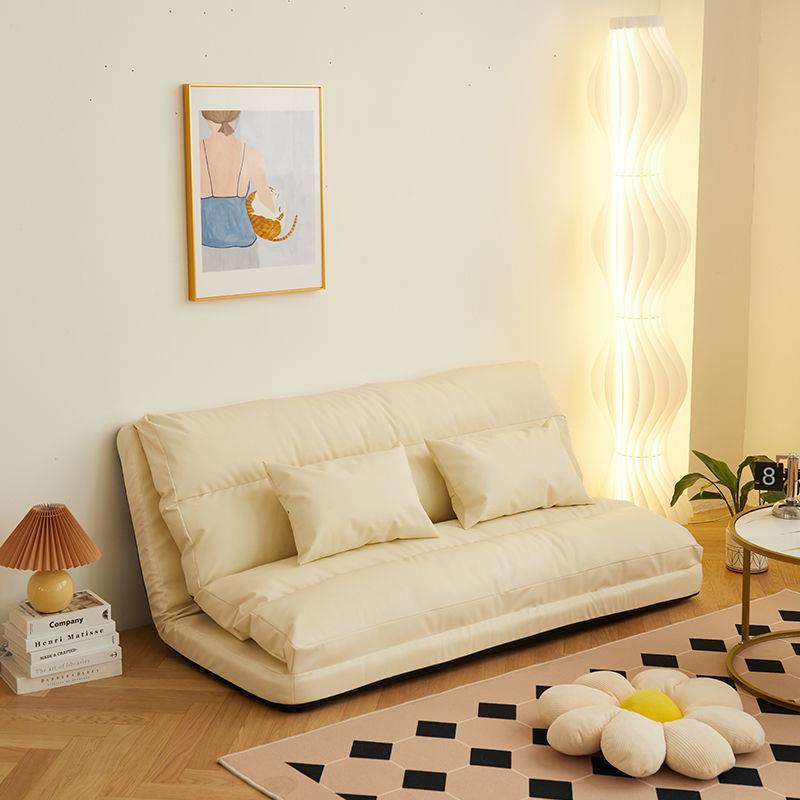 fLE懒人沙发床小户型卧室单双人阳台多功能飘窗休闲日式榻榻米可