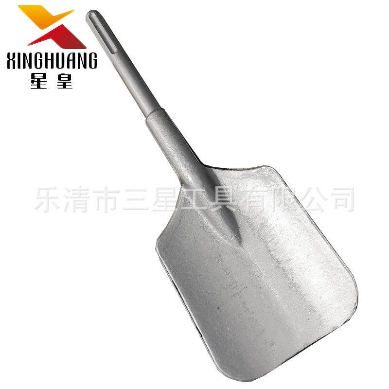 SDS-MAX五坑2坑3槽长柄凹四方电镐铲头凿子混泥土铲土挖坑大铲