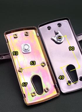 老式归燕春天铸诚盼盼防盗门把手11齿轮加宽老九四孔拉手老9型