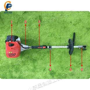 人造草坪清扫机手推式草地梳理清理机二冲程手提式汽油梳草机