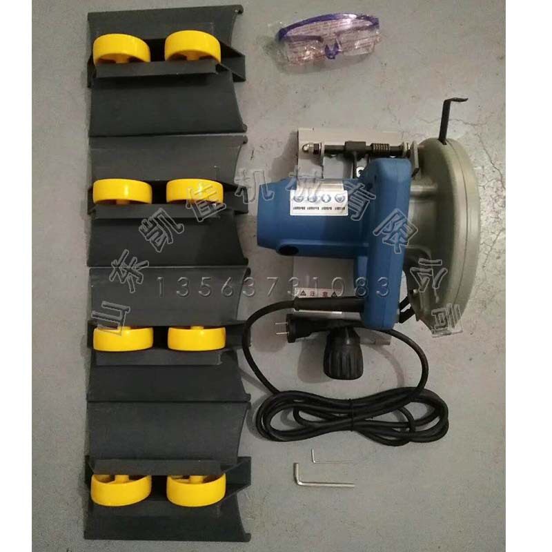 小型工厂裁管用切管机手持切管机电动截管机219mm小型切管机
