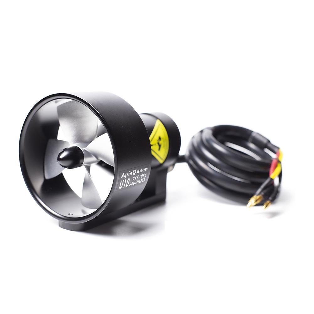 ApisQueen蜂王U10水下无刷推进器24V10Kg推力900W防水耐腐蚀金属