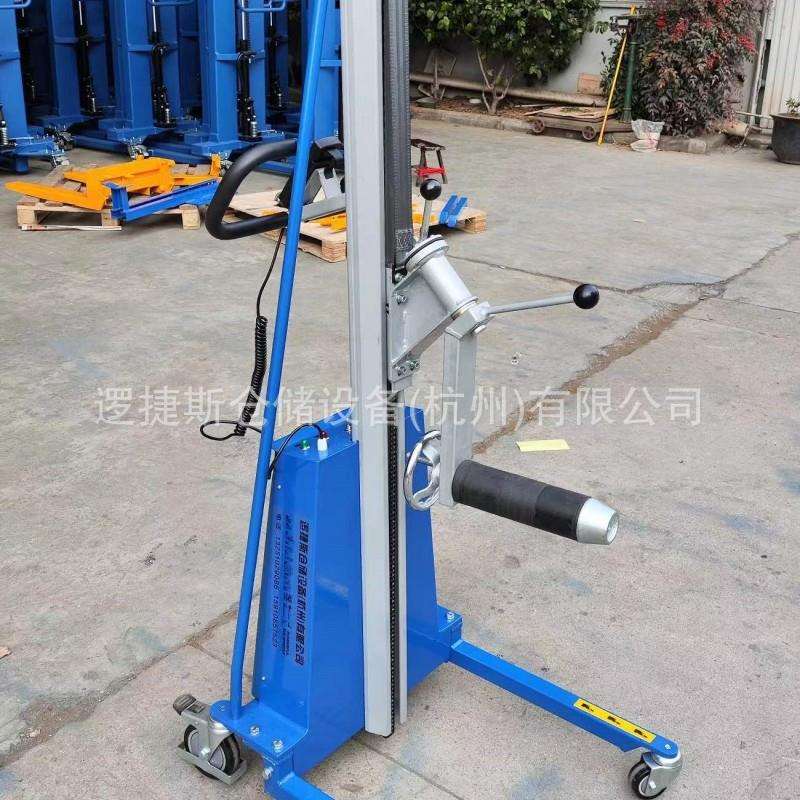 电动轻型串杆串轴车装卸迷你型上料车手动涨轴车卷膜堆高车