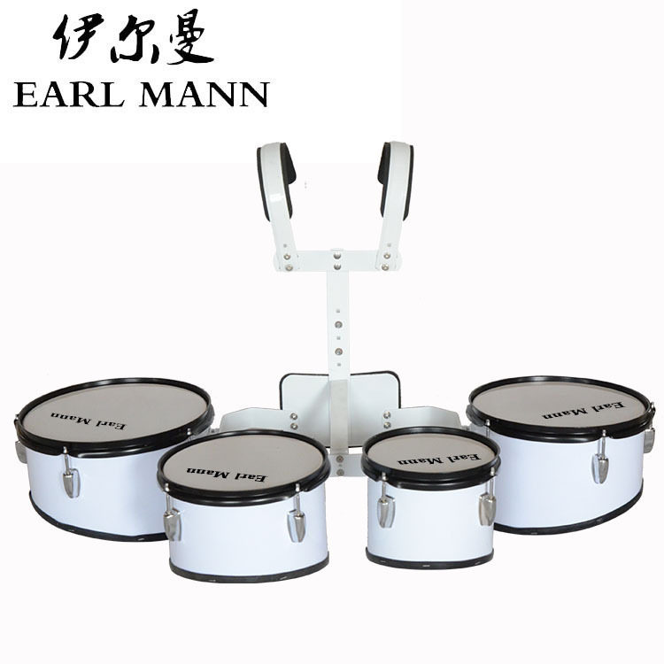 伊尔曼四联鼓行进多联鼓多音鼓二联鼓三联鼓五联鼓军鼓带背架
