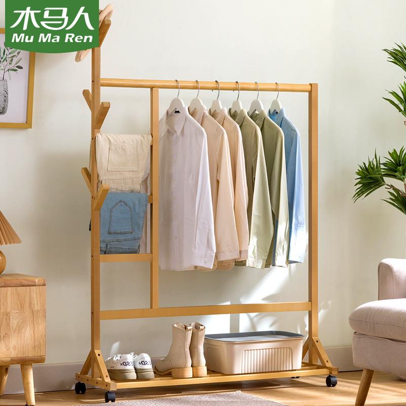 简易衣帽架窄挂衣架客厅卧室儿童晾衣服架子落地立式加粗加厚直销