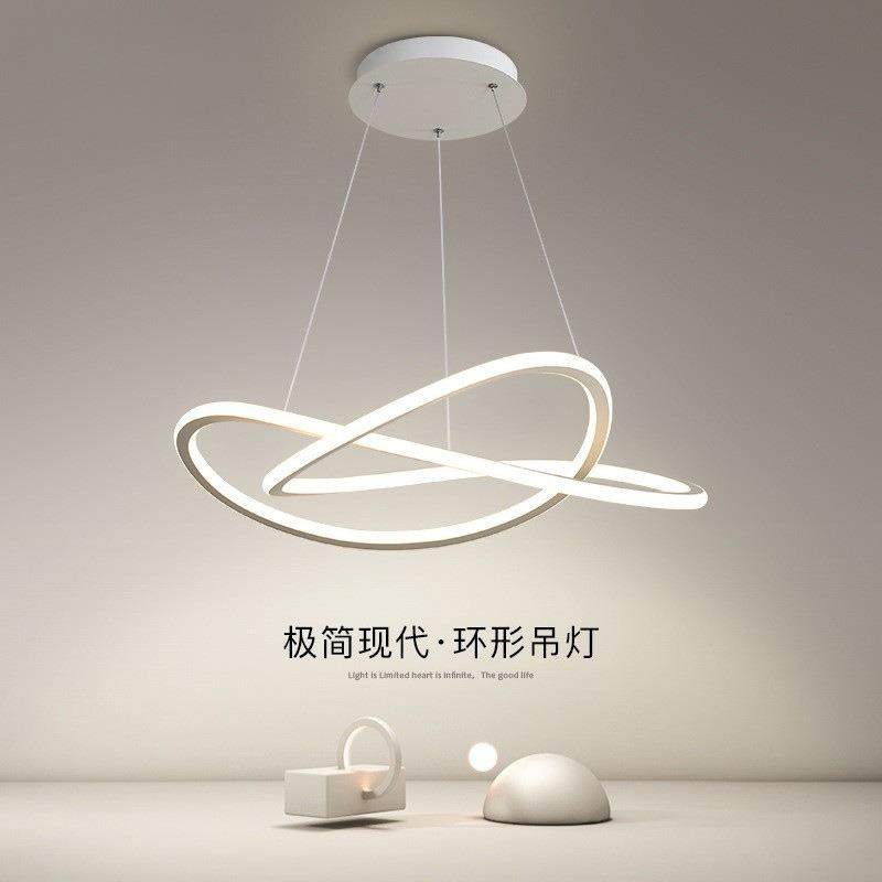 设计师款极简餐厅吊灯现代简约轻奢餐桌饭厅餐厅灯2024年新款灯具