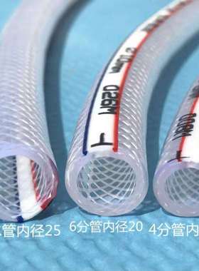 水管软管增强管家用自来水管PVC水管加厚防冻洗车浇水管蛇皮管