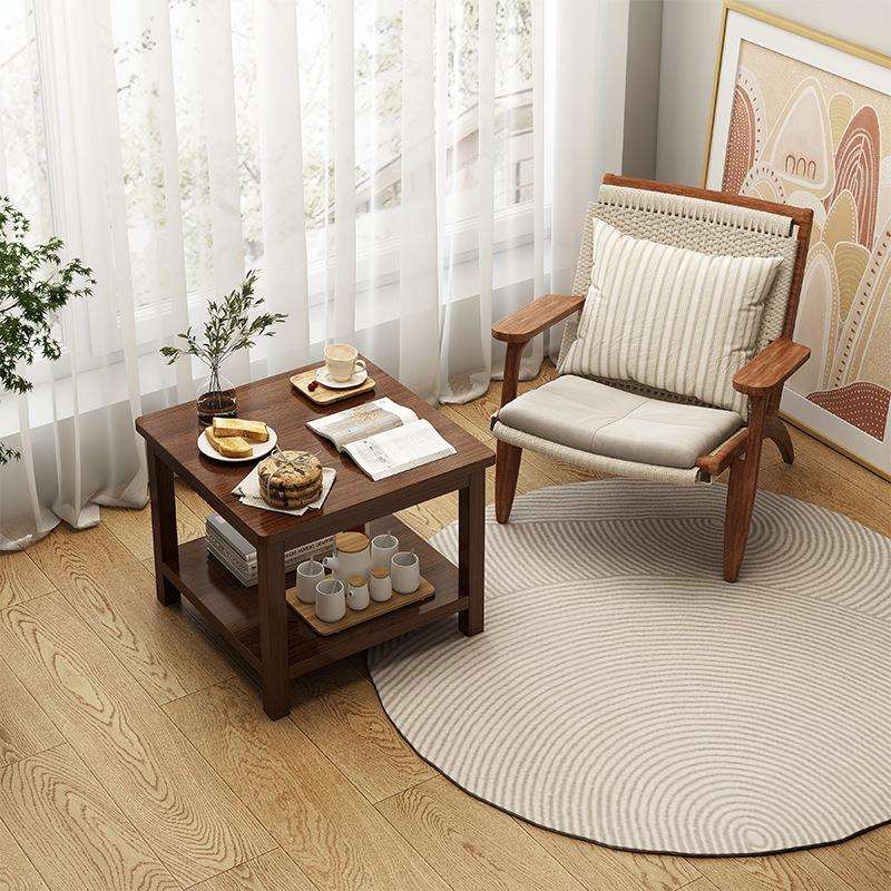 实木茶几客厅家用小户型阳台现代简易办公室泡茶桌休闲中式茶台