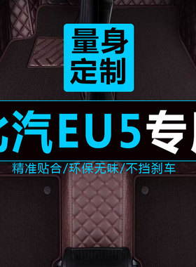 用于19b/2019款北汽新能源EC5专用全包围汽车脚垫大包围丝圈纯电