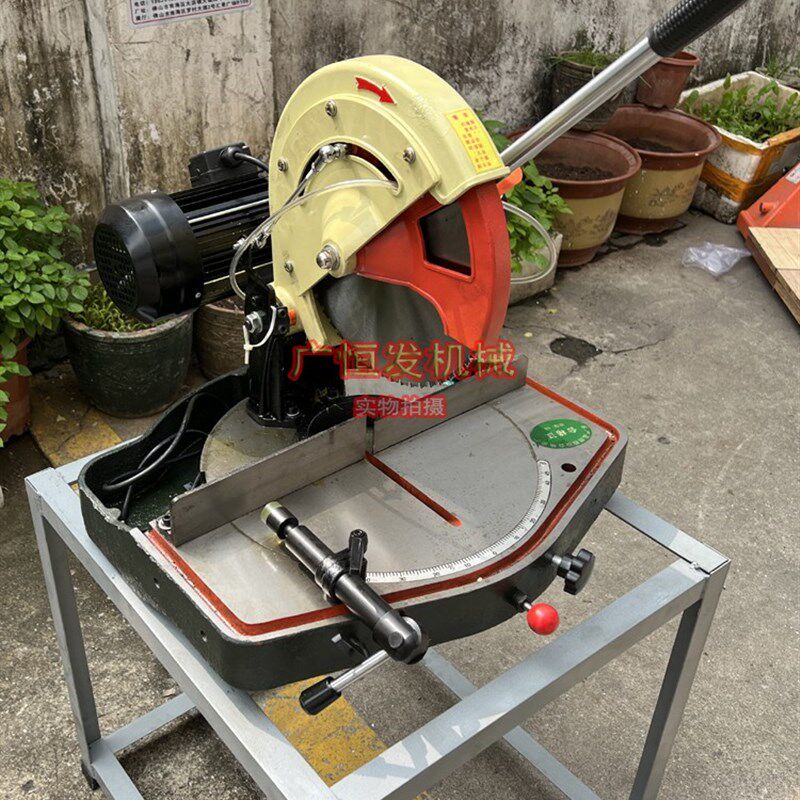 湿切王305冷h切锯不锈钢镀锌管实心铁管切割机钛合金精密转盘锯