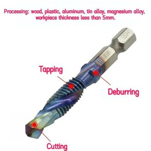 M10 Pieces Composite High Shank Speed Mo5 Hex