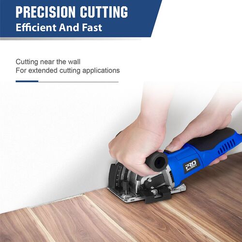 500Wa Mini Circular Saw 120/220V Wood Cutter 3 Blades Adjust