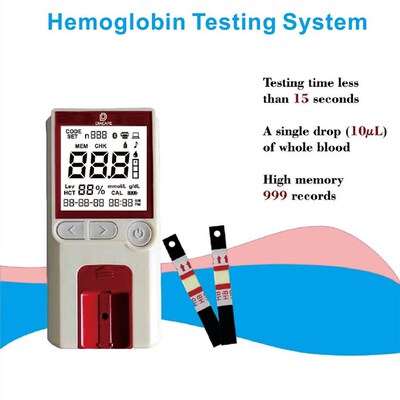 1PCS POCT Hemogloobin Test Meter/Hemoglobin Test Equipment w