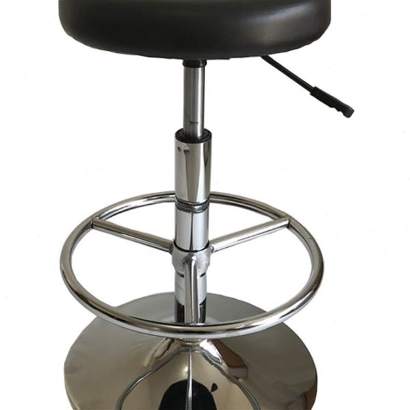 滑轮圆凳升降吧台凳小圆凳美容美甲大工椅理发凳车U间工作凳流水