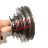 重庆机床厂铸铁 MQ1420 皮带轮 新款 头架主P轴 外圆磨床配件蜗轮