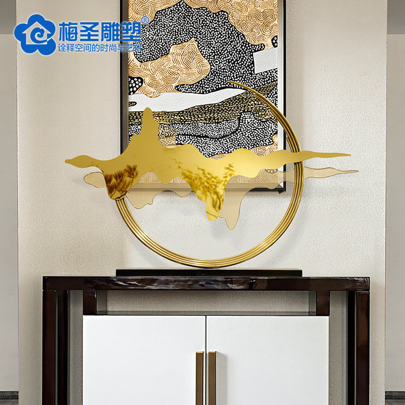 极速北欧轻e奢摆件酒店大堂客厅柜桌面办公室玄关摆设创意落地家