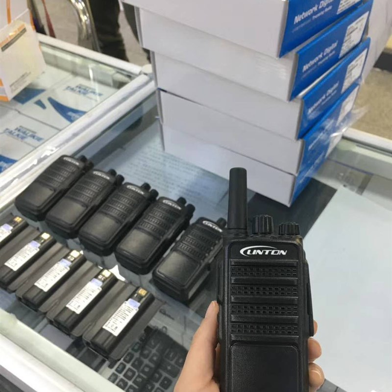 包邮灵通37S无线民用s工地手台户外大功率调频远距离对讲机