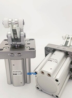 SMC型/RS2H系列/重载带锁型阻挡止动气缸/双作用/RS1H/RSA20.BL/B