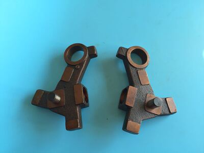 海德堡印刷机配件 CD74 XL75墨辊摆动架 墨辊支架U 墨辊架子 单价