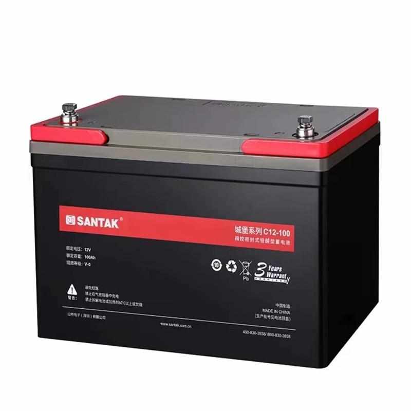 山特铅酸蓄电池C12-100/200 26AH38AH65AKH150 直流屏UPSEPS免维